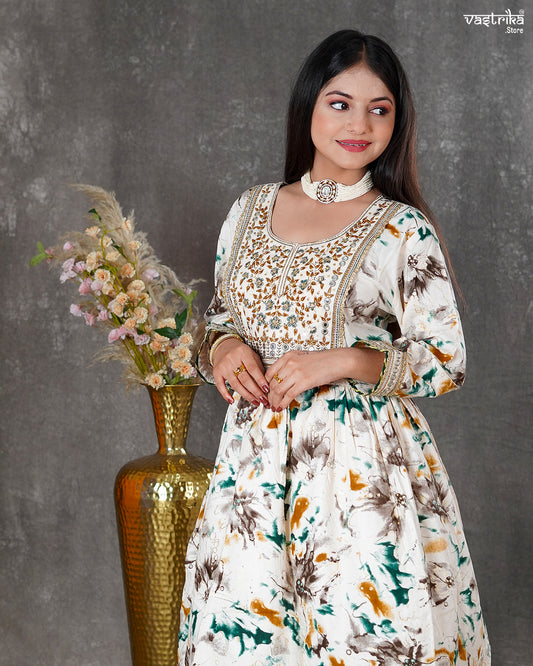 Ryon Cotton Kurti with Sharara & Dupatta
