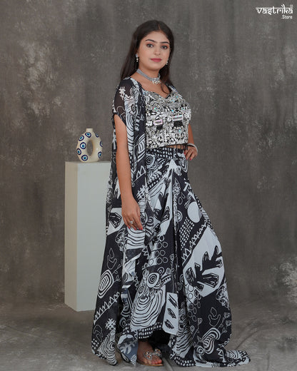 Royal Fusion Dhoti Set