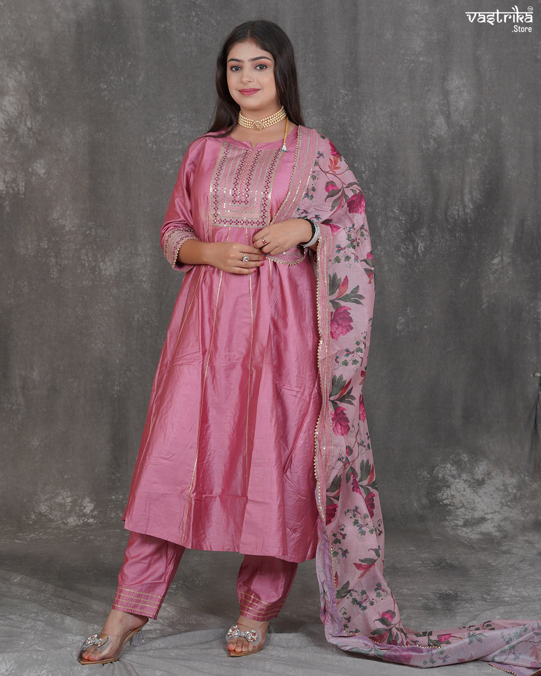 Thread Bloom Frock Set