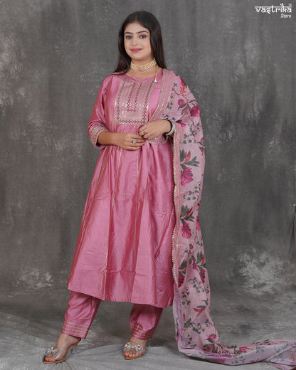 Thread Bloom Frock Set