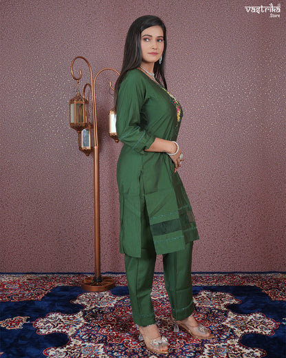 Handworked Patchwork Kurti Set