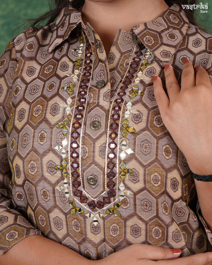 Stylish Kurti Pant Set