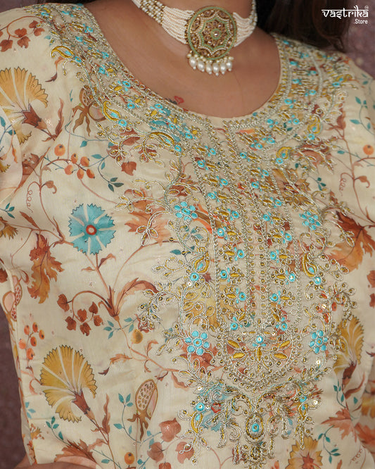 Subtle Shine Straight Kurti Se