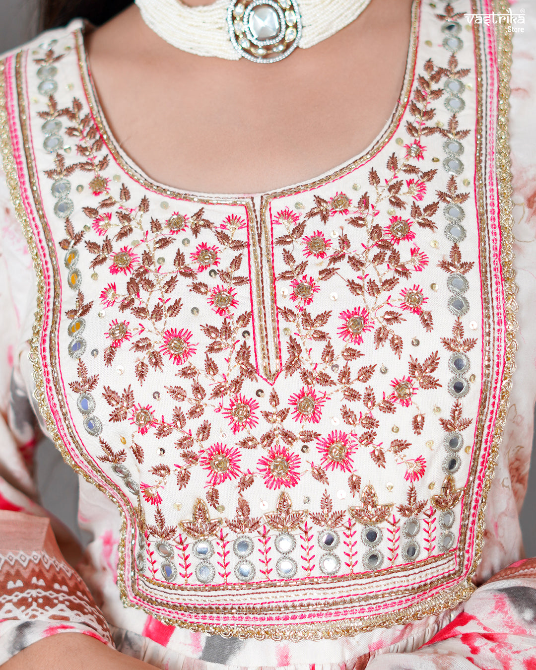 Ryon Cotton Kurti Set with Sharara & Dupatta