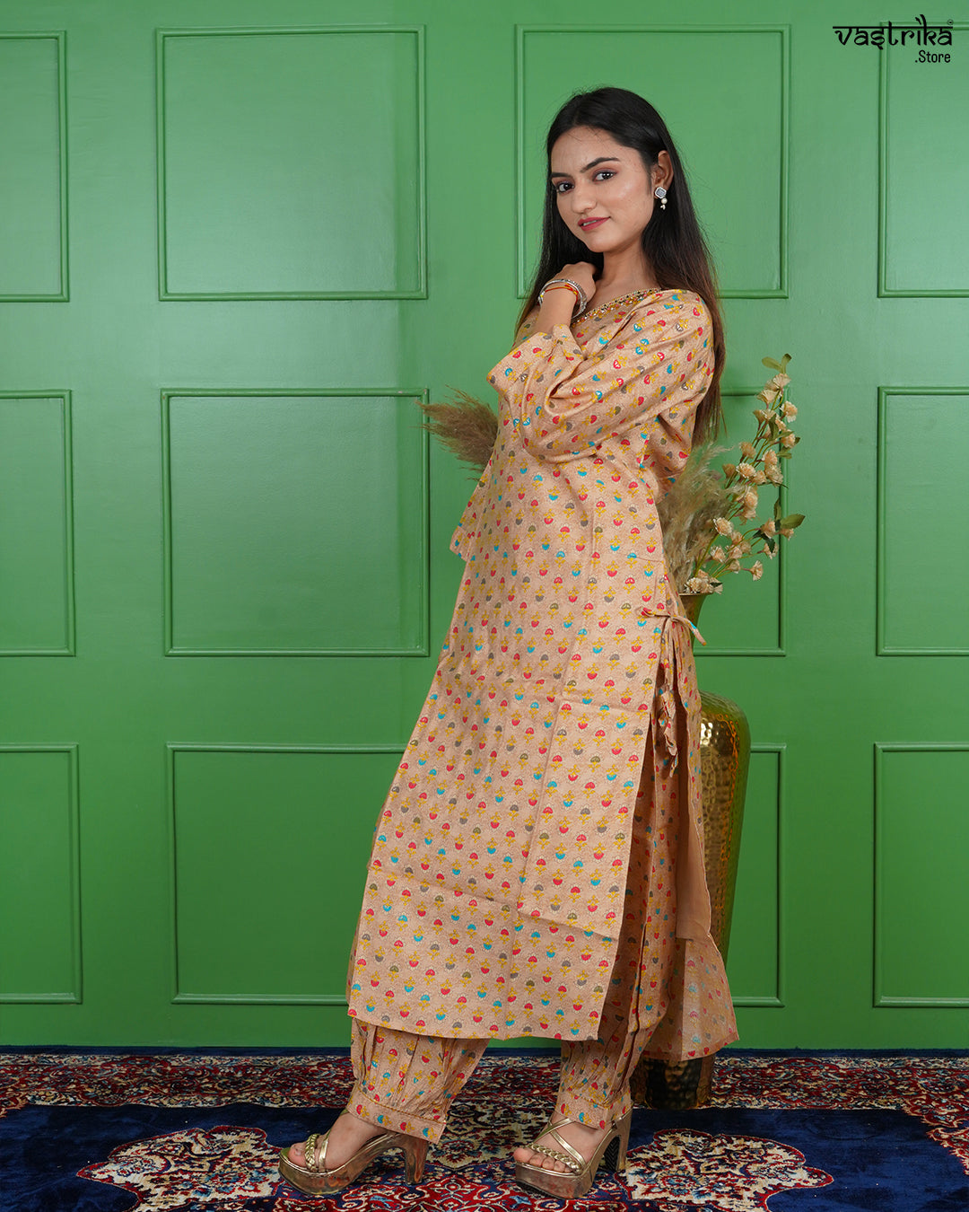 Silken Vibe Kurti Set