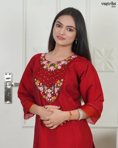 Organza Grace Kurti Set