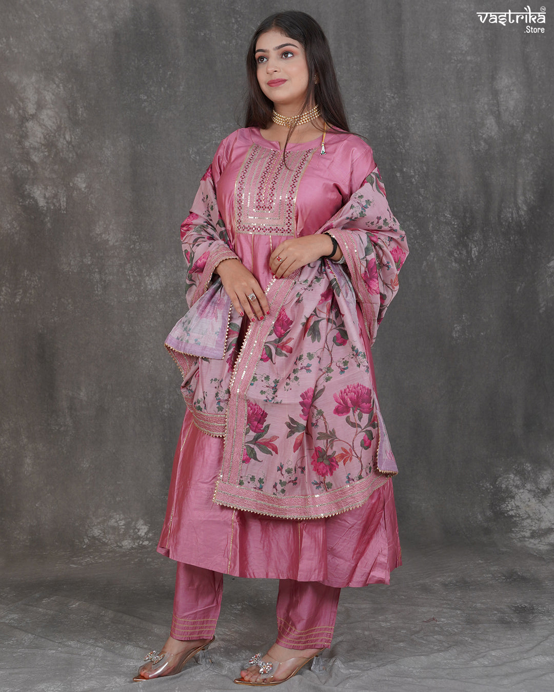 Thread Bloom Frock Set