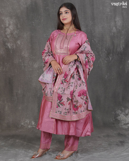 Thread Bloom Frock Set