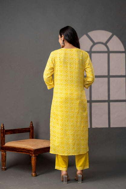 Tie-Dye Essence Kurti Set