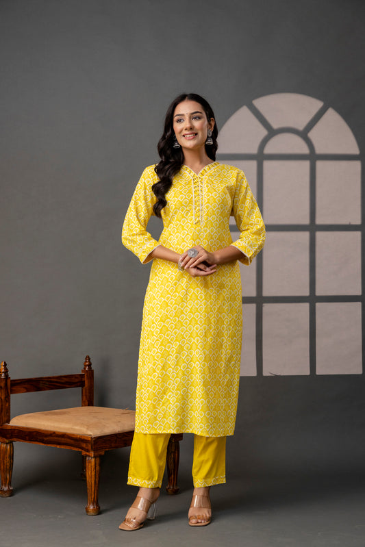 Tie-Dye Essence Kurti Set