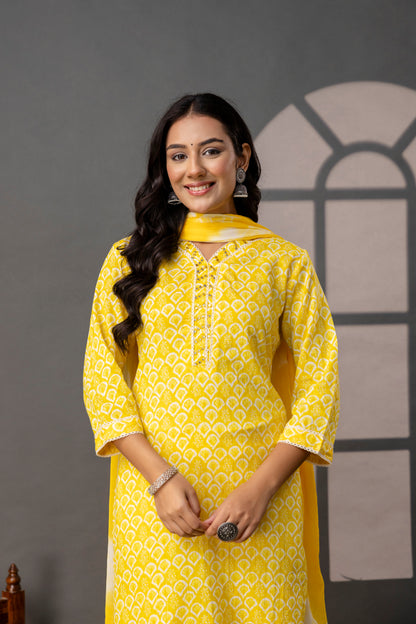 Tie-Dye Essence Kurti Set