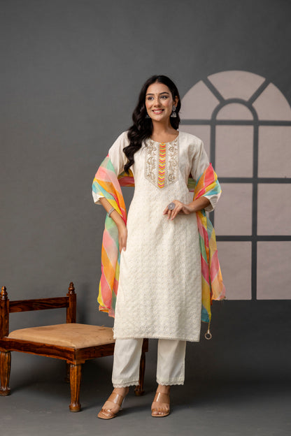 Chic Handcrafted Cotton Set