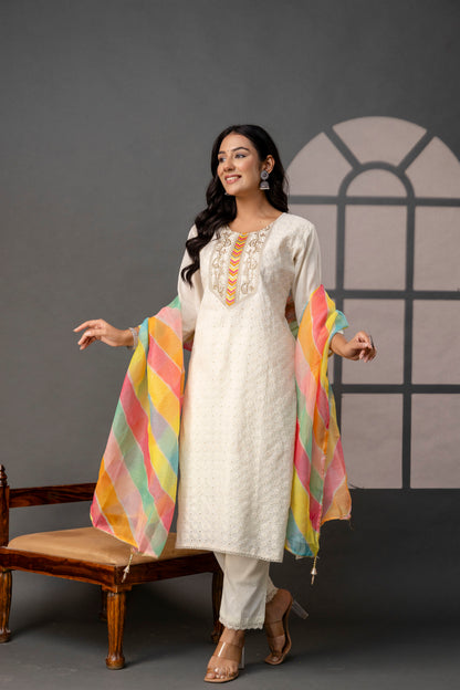 Chic Handcrafted Cotton Set