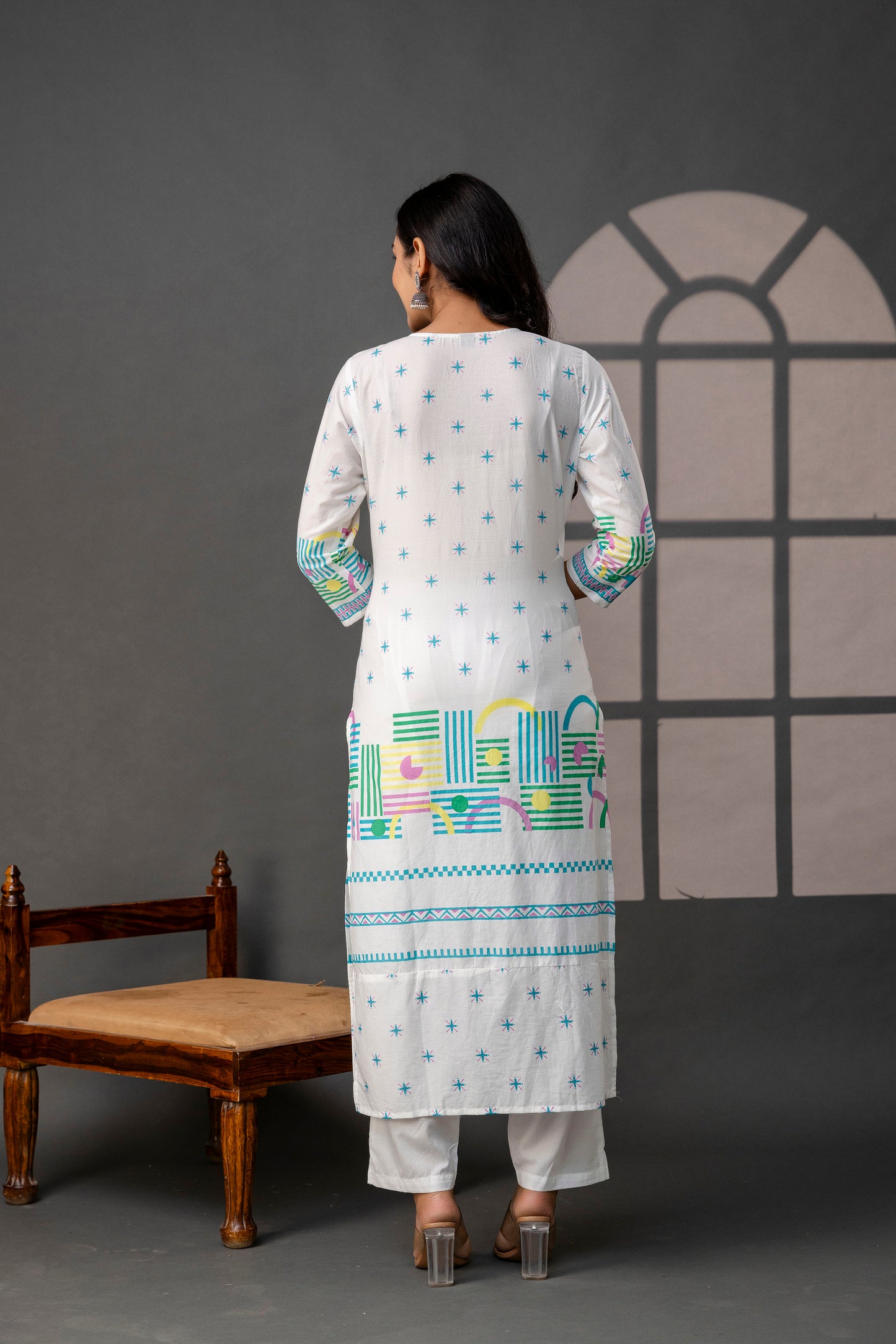 Artisanal Dori Kurti Set