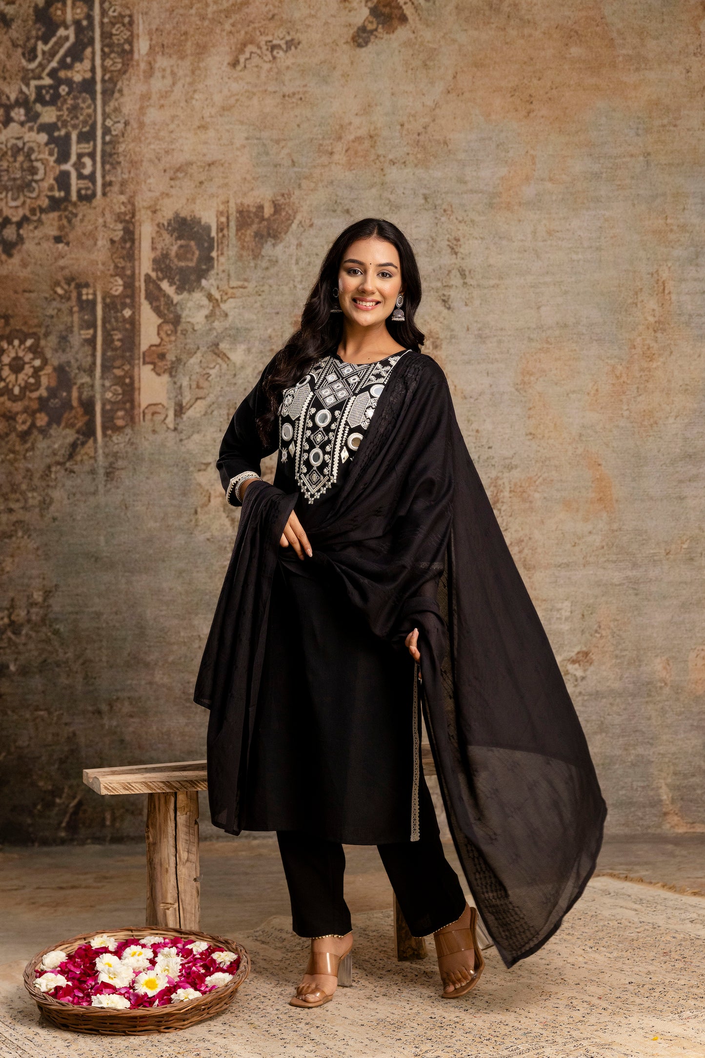 Threaded Grace Kurti Set