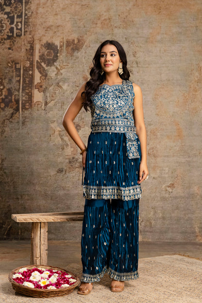 Regal Jari Sharara Set