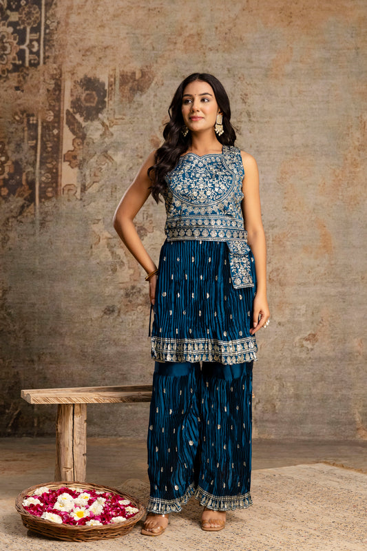 Regal Jari Sharara Set