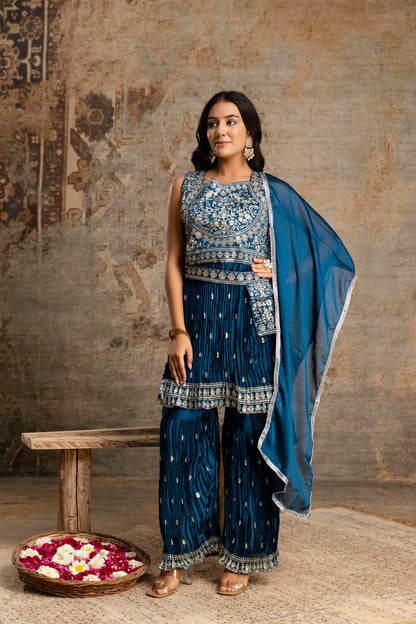 Regal Jari Sharara Set