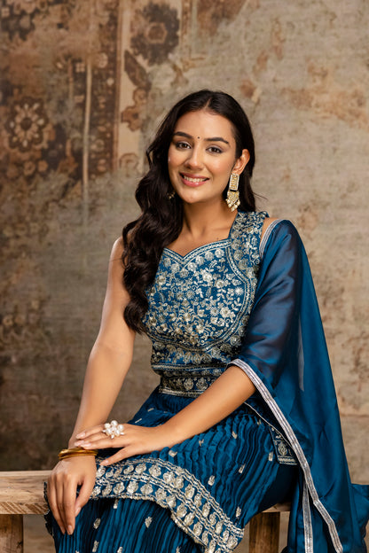 Regal Jari Sharara Set