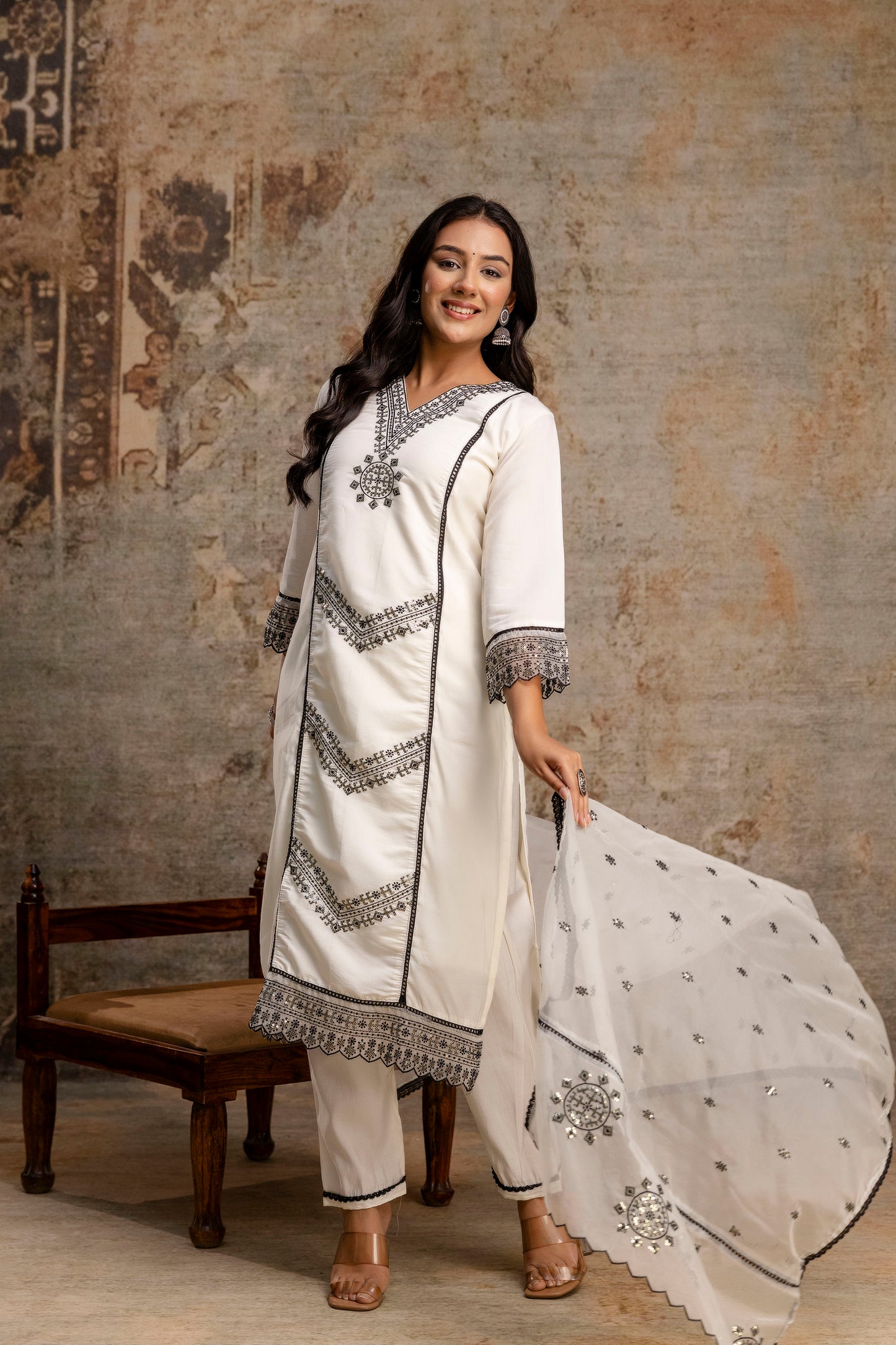 Sequined Elegance Set