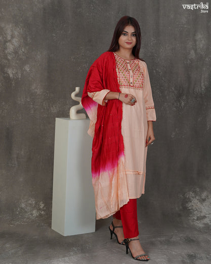 Thread Elegance Kurti Set