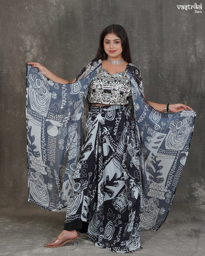 Royal Fusion Dhoti Set