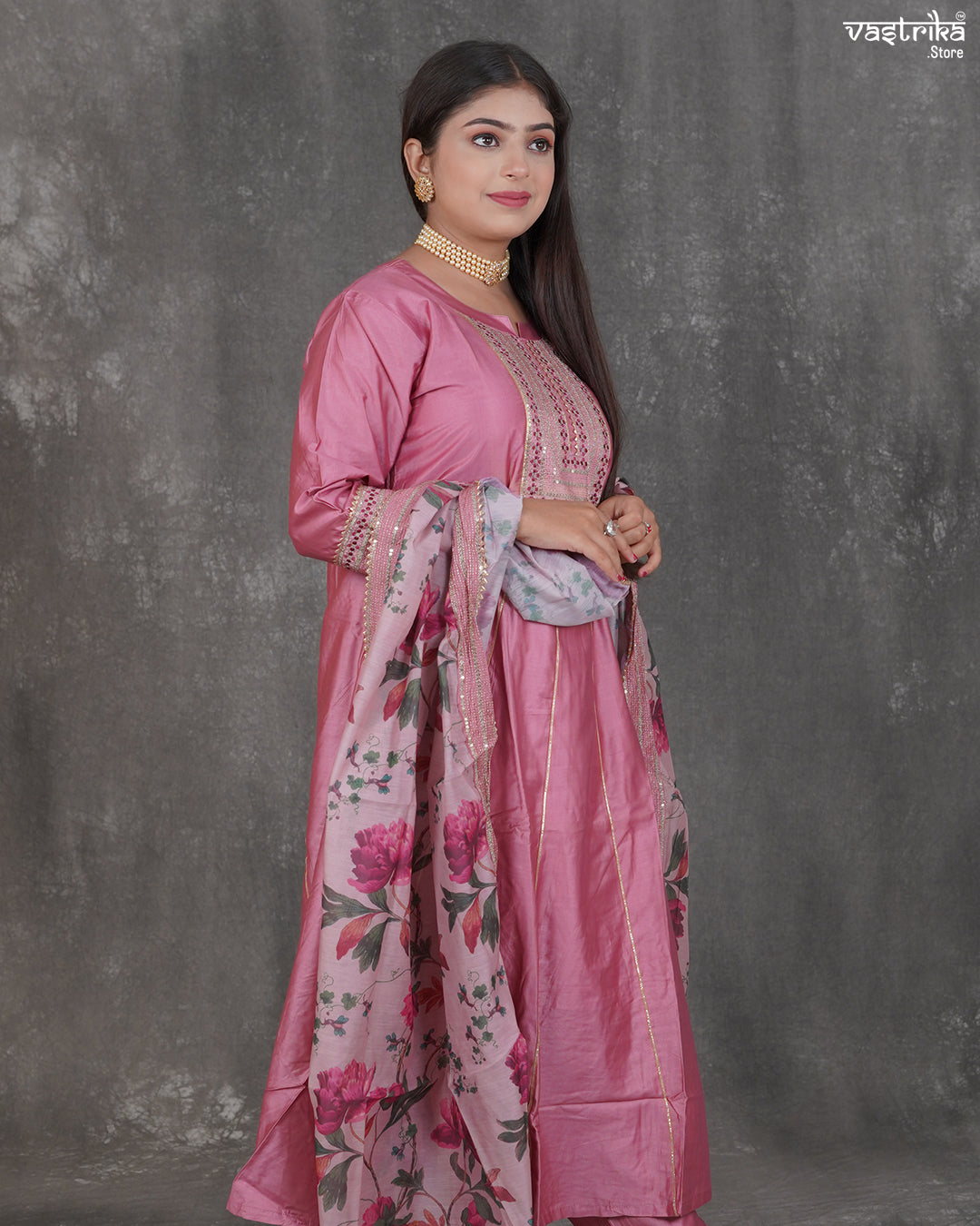 Thread Bloom Frock Set