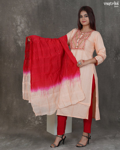 Thread Elegance Kurti Set