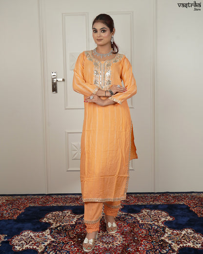 Elegant Jari Work Kurti Set