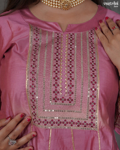 Thread Bloom Frock Set