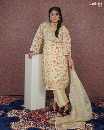 Subtle Shine Straight Kurti Se