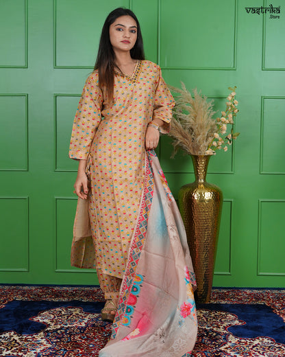 Silken Vibe Kurti Set