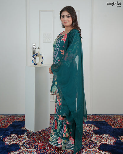 Graceful Gotta Patti Kurti Set