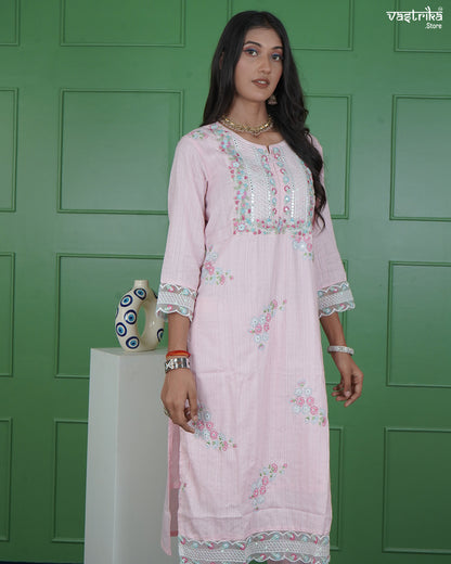 Banarasi Boota Kurti Set