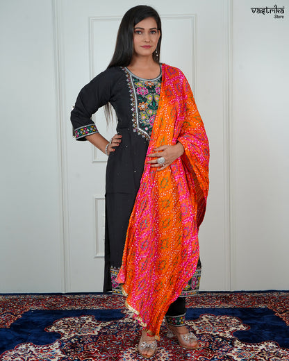 Jaipuri Elegance Kurti Set