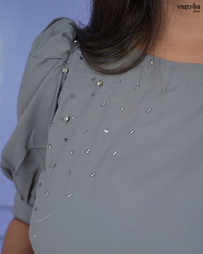 Stylish Co-ord Set – Crape Fabric