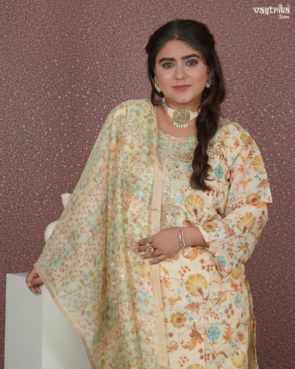 Subtle Shine Straight Kurti Se