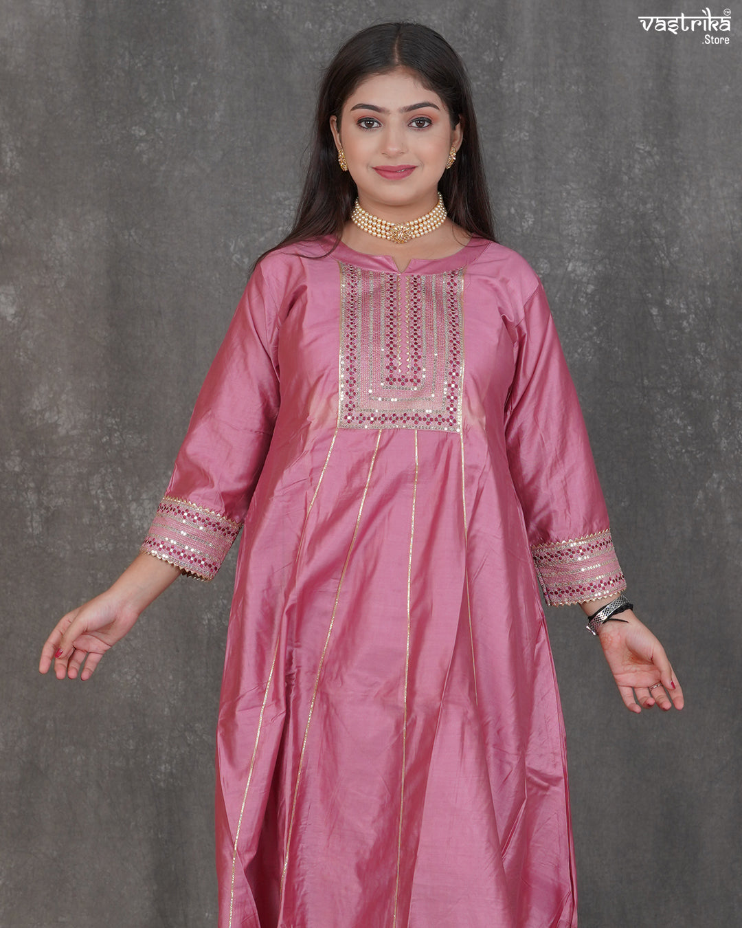 Thread Bloom Frock Set