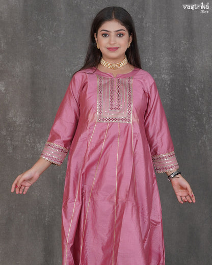 Thread Bloom Frock Set