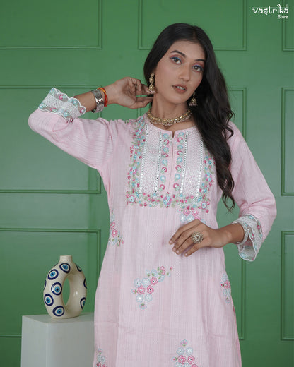 Banarasi Boota Kurti Set