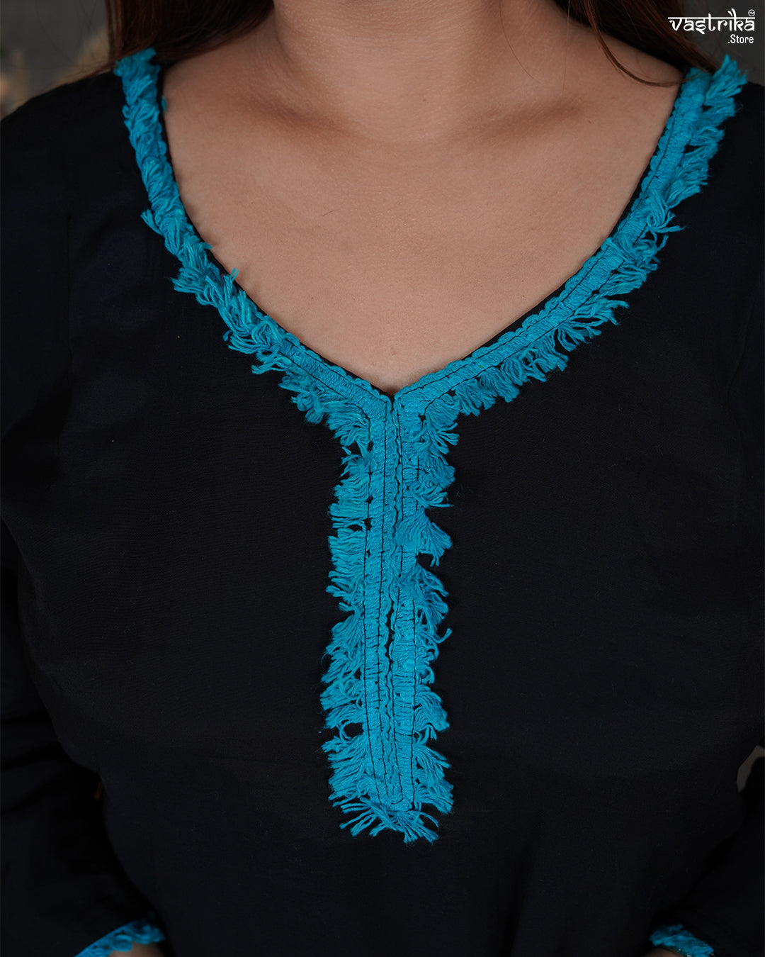 Roman Silk Kurti Set with Heavy Dupatta & Lace Detailing