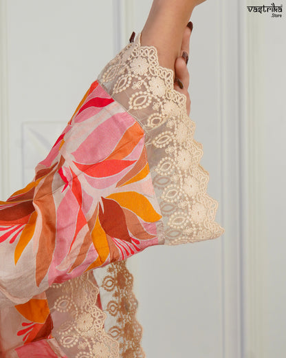 Paan Gala Elegance Kurti Set