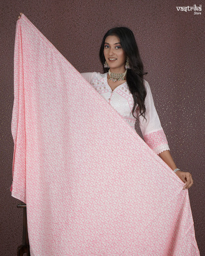 Resham Embellished Frock Suit Set