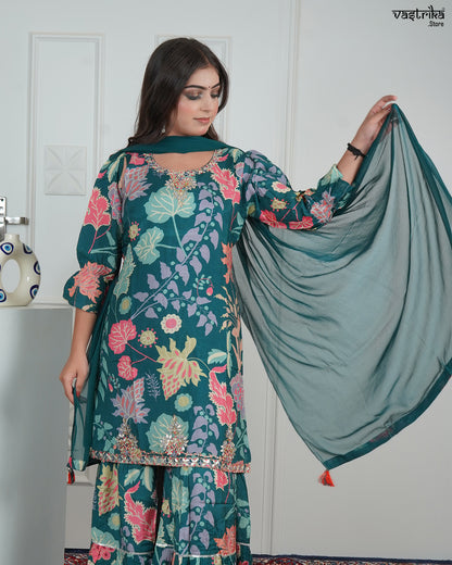 Graceful Gotta Patti Kurti Set