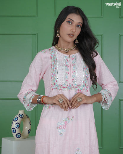Banarasi Boota Kurti Set